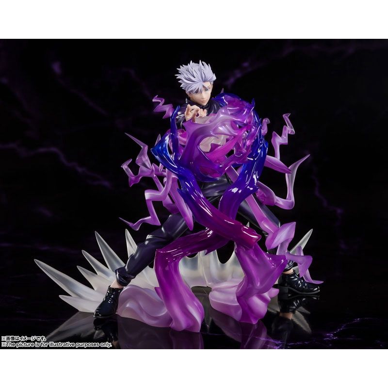 24cm FULL BOX [ hỏa tốc hcm ] Vũ Trí Ba Mô hình gojo satoru Hollow Technique Purple Jujutsu Kaisen