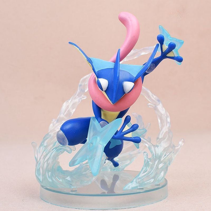 Full Box 18cm [ hỏa tốc hcm ][ Vũ Trí Ba ] Mô hình pokemon ếch ninja Greninja cấp 3