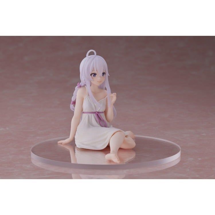 12cm [ hỏa tốc hcm ][ Vũ Trí Ba ] Mô hình nhân vật Majo no Tabitabi - Elaina Đồ Ngủ Ngồi