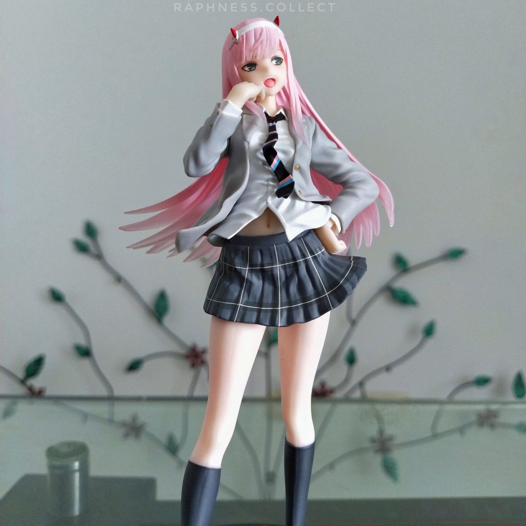 18cm Mô Hình Figure Học Sinh Gương Mẫu Zero Two Darling in the FranXX anime waifu
