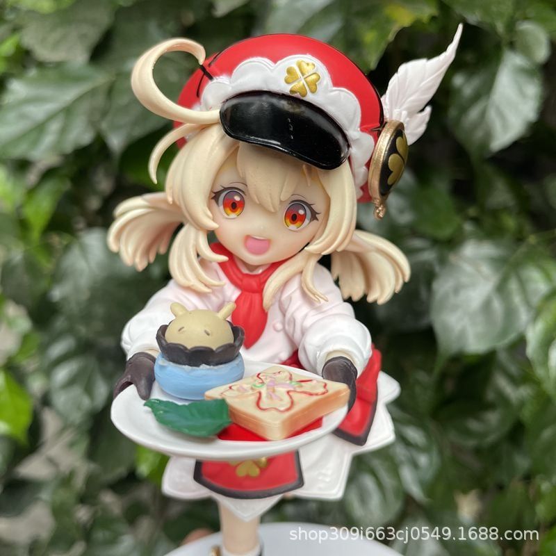 [ Vũ Trí Ba ] Mô hình nhân vật Klee 14cm eula qiqi - Genshin Impact anime waifu