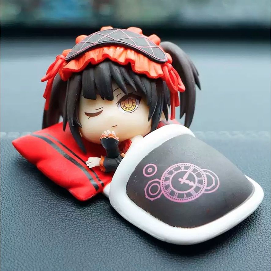 [ Vũ Trí Ba ] Mô hình nhân vật Anime Nezuko, Sora, Rem, Saber, Kurumi Tư Thế Nằm Ngủ