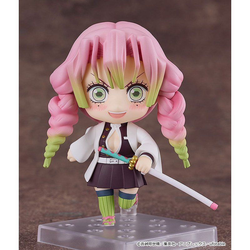 12cm FULLBOX [ hỏa tốc hcm ] Mô hình Nendoroid Kimetsu no Yaiba - Mitsuri Kanroji luyến trụ