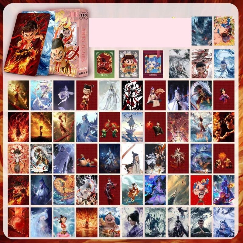 [ Hỏa tốc HCM ][ Vũ Trí Ba ] Hộp 50 thẻ natra 2 ma đồng náo hải HOT na tra