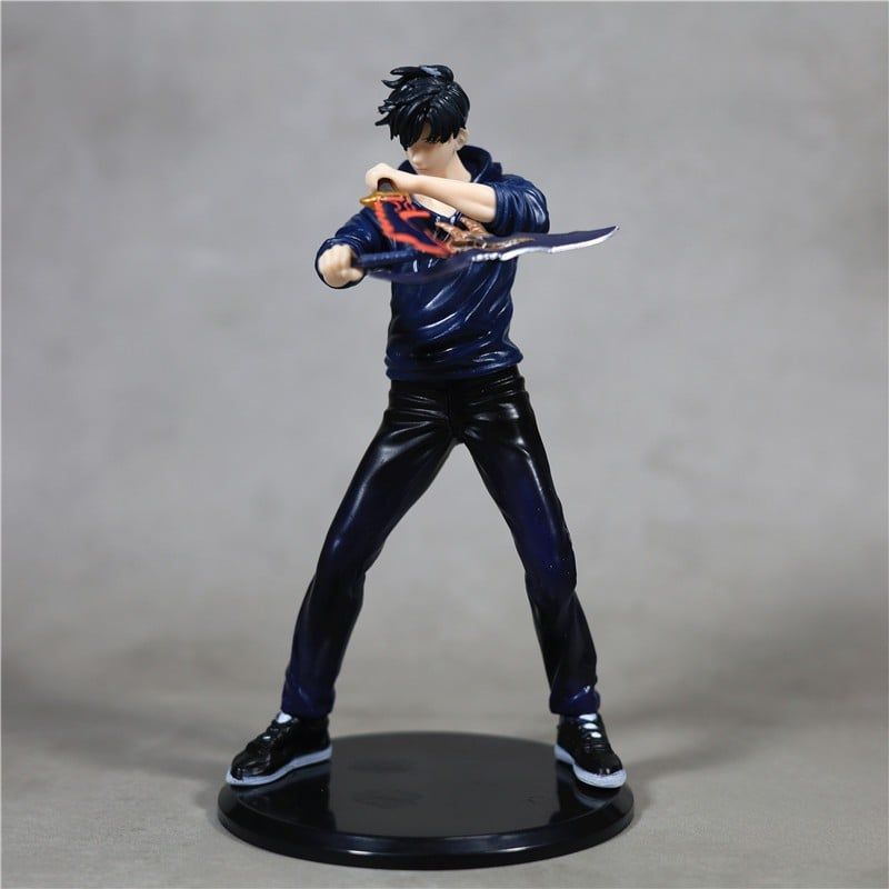 18cm [ hỏa tốc hcm ][ Vũ Trí Ba ] Mô hình nhân vật Solo Leveling - Sung Jin woo Aura Farming