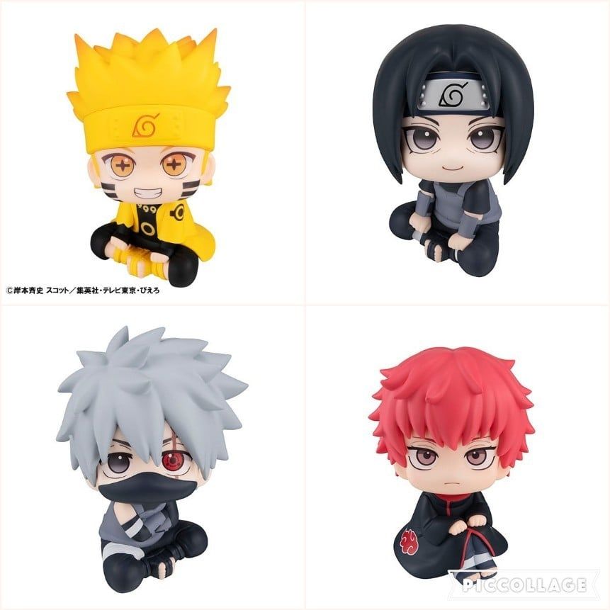 12cm [ Vũ Trí Ba ][ Hỏa tốc HCM ] Mô hình LOOKUP Naruto uchiha itachi - Hatake Kakashi - Anbu ver.