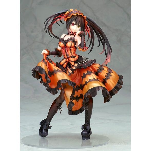 FULL BOX 26cm [ hỏa tốc hcm ][ Vũ Trí Ba ] Mô hình nhân vật Kurumi Tokisaki Cầm Váy - Date A Live anime waifu