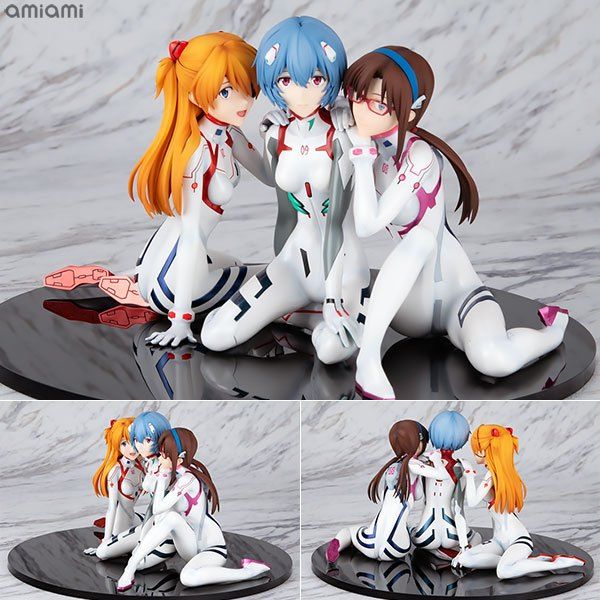 [ Hỏa tốc HCM ][ Vũ Trí Ba ] Mô hình nhân vật EVANGELION - Asuka, Rei, Mari Newtype Cover ver.