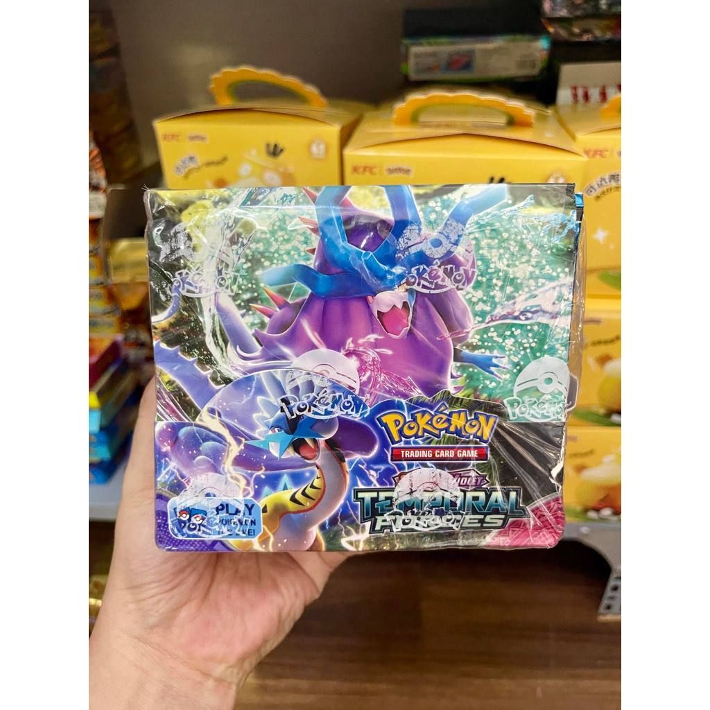 Tặng 10 THẺ NĂNG LƯỢNG [ hỏa tốc HCM ] Hộp 360 thẻ Pokemon Temporal Forces Cao Cấp Siêu Đẹp