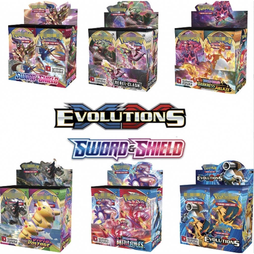 Tặng 10 THẺ NĂNG LƯỢNG mẫu mới 2025 >50 mẫu [ hỏa tốc ] 360 thẻ Bài Pokemon Hộp Cao Cấp Siêu Đẹp