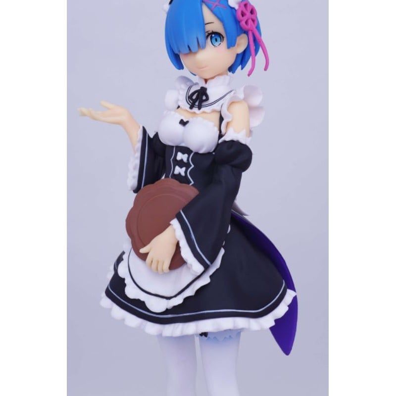 FULL BOX 18cm [ hỏa tốc hcm ][ Vũ Trí Ba ] Mô hình Rem nhân vật Re Zero  - PM Figure
