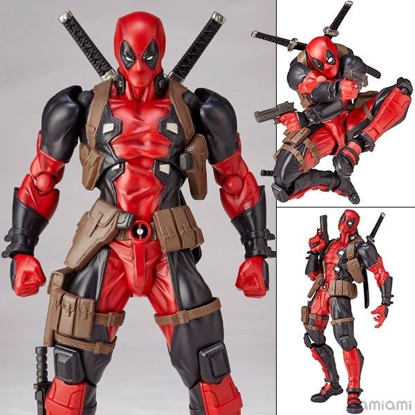 16cm Khớp FULLBOX [ Hỏa tốc HCM ] Mô hình nhân vật - Amazing Yamaguchi No.001 - Deadpool