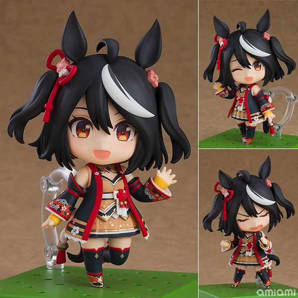 12cm FULLBOX [ hỏa tốc hcm ] Mô Hình Nendoroid Umamusume Pretty Derby - Kitasan Black