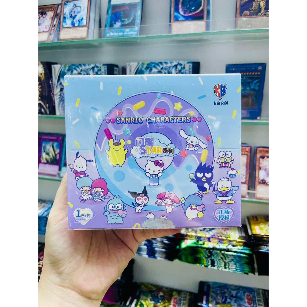 > 6 mẫu Chính Hãng [ hỏa tốc hcm ] Hộp 36 gói ảnh thẻ Sanrio hello kitty kuromi Cinnamoroll