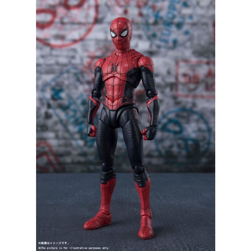16cm [ Hỏa tốc ] Mô hình S.H.Figuarts Spider-Man Upgrade Suit Far From Home