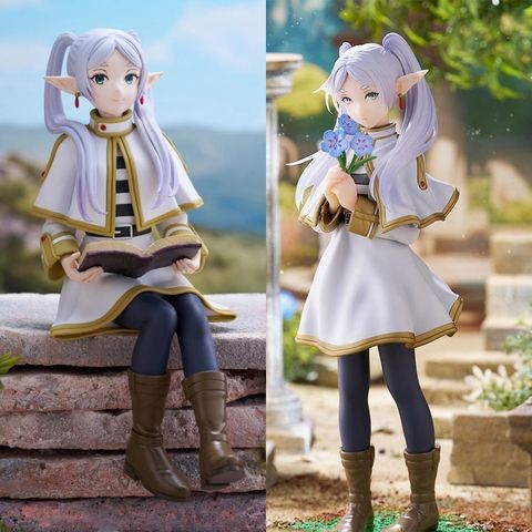 15cm CÓ VIDEO [ Hỏa tốc HCM ][ Vũ Trí Ba ] Mô Hình nhân vật Frieren Pháp sư tiễn táng ngồi