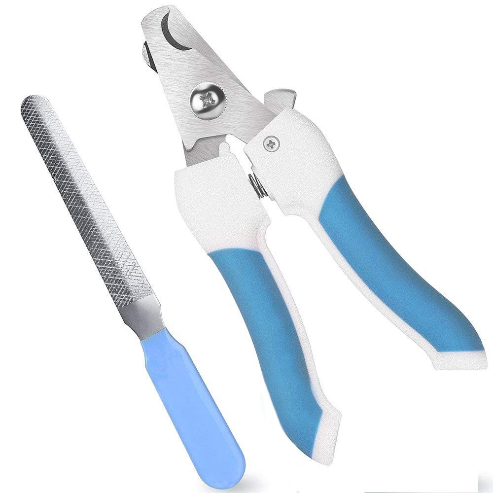 pet [ Hỏa tốc HCM ] Kềm cắt móng cho thú cưng, không gỉ kèm dụng cụ dũa móng cho Chó & Mèo