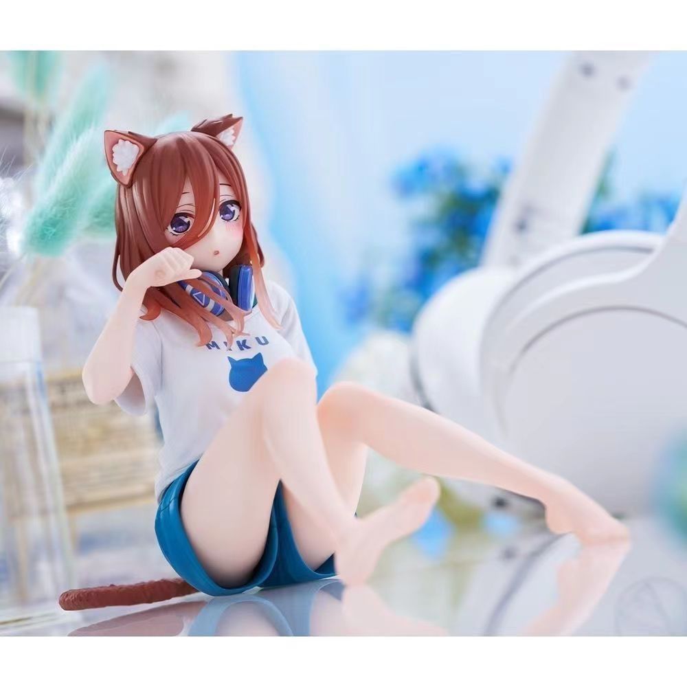 15cm [ hỏa tốc hcm ] Mô hình Nhà Có 5 Nàng Dâu anime waifu nakano itsuki miku nino mèo anime waifu