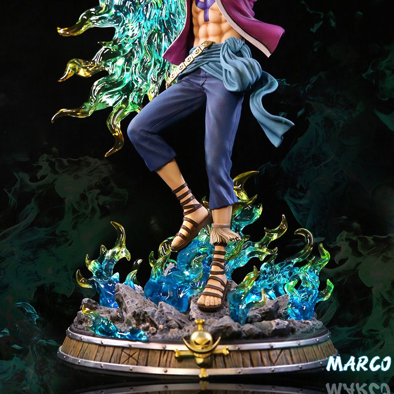 Siêu TO 40cm FuLL BoX [ Vũ Trí Ba ] Mô hình nhân vật Marco - ONE PIECE Resin Statue