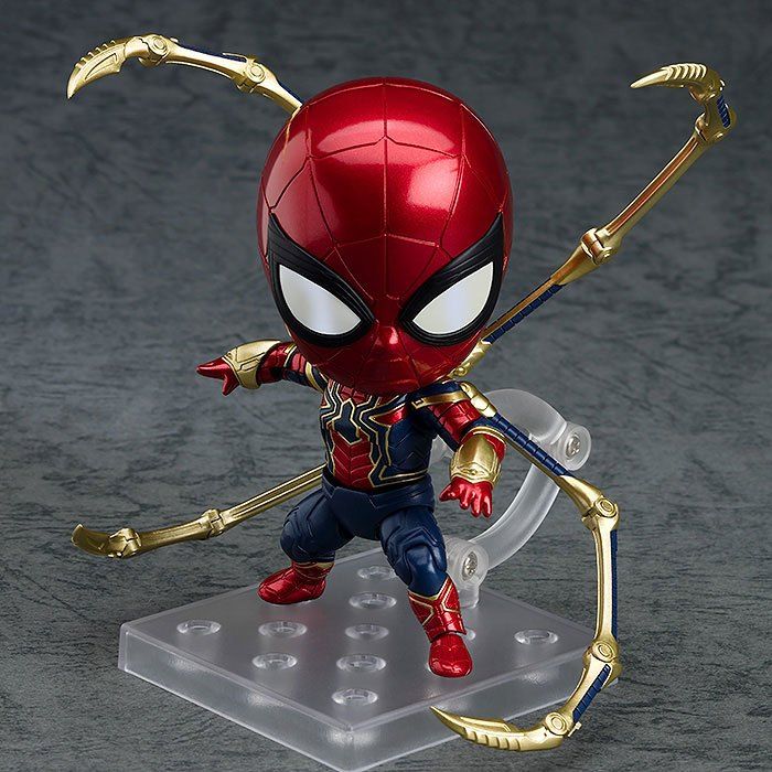 12cm FuLL BoX [ Vũ Trí Ba ] Mô Hình Nendoroid Avengers Infinity War - Iron Spider man spiderman