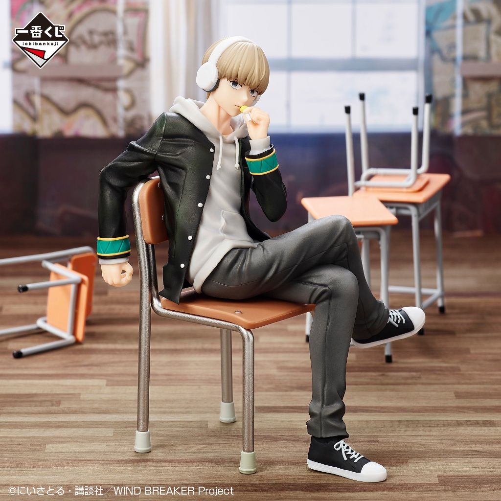 16cm [ hỏa tốc hcm ] Mô hình nhân vật WIND BREAKER - Sakura Haruka, Kaji Ren