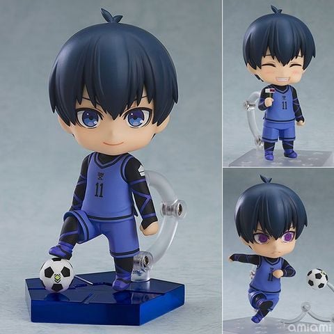 12cm [ hỏa tốc hcm ][ Vũ Trí Ba ] Mô hình Nendoroid FULL BOX nhân vật Blue Lock - Yoichi Isagi