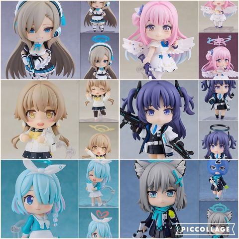 >12 mẫu FULLBOX [ Hỏa tốc HCM ] Mô hình nhân vật Nendoroid Blue Archive arona Yuuka shiroko