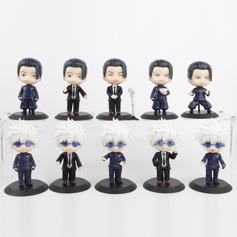 Mẫu mới 2025 CÓ VIDEO [ hỏa tốc hcm ] [ Vũ Trí Ba ]  Mô hình nhân vật Jujutsu no Kaisen - Gojo Geto mặc vest