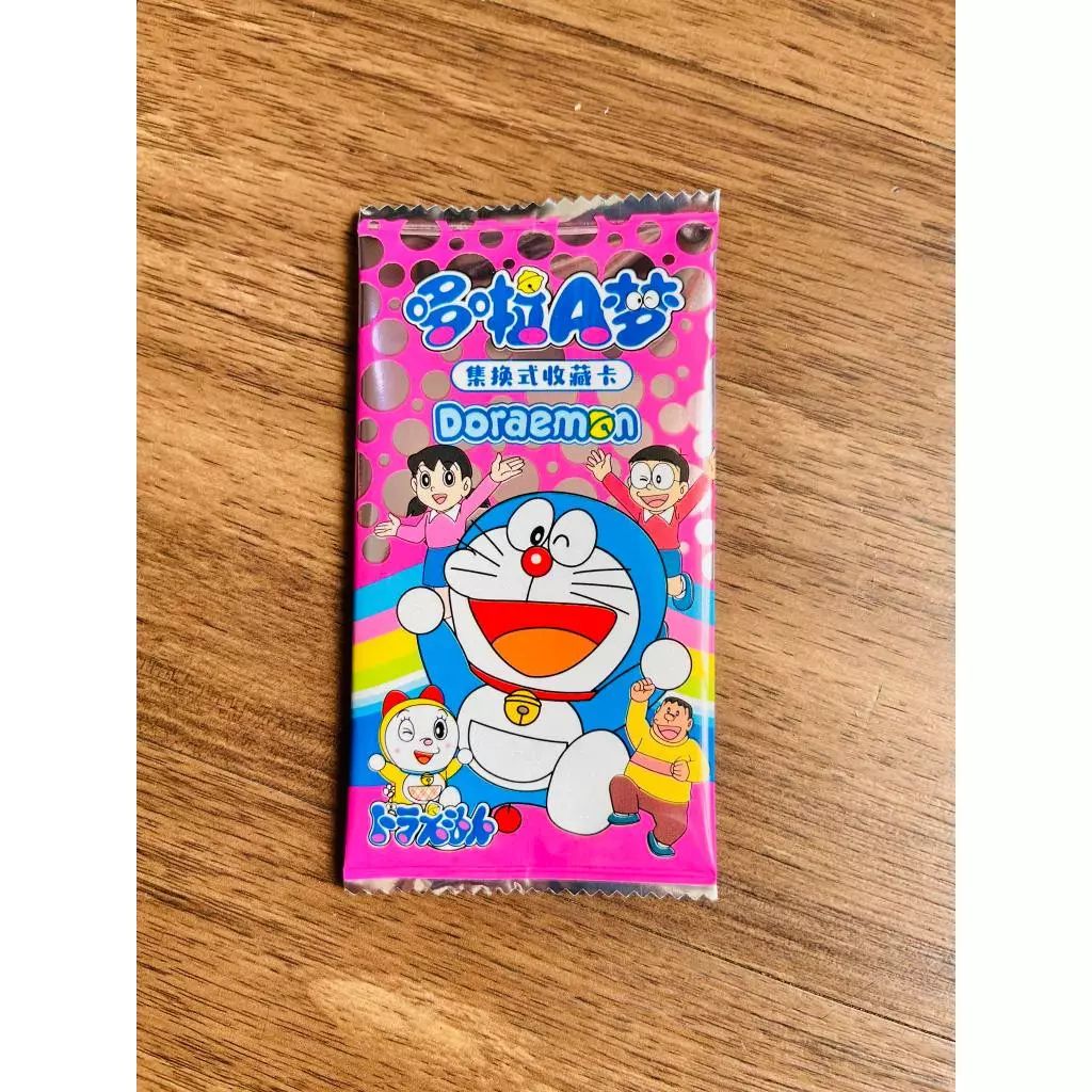 [ hỏa tốc hcm ] Hộp 32 gói thẻ nhân phẩm Anime doremon Doraemon Nobita Shizuka Chaien Xeko