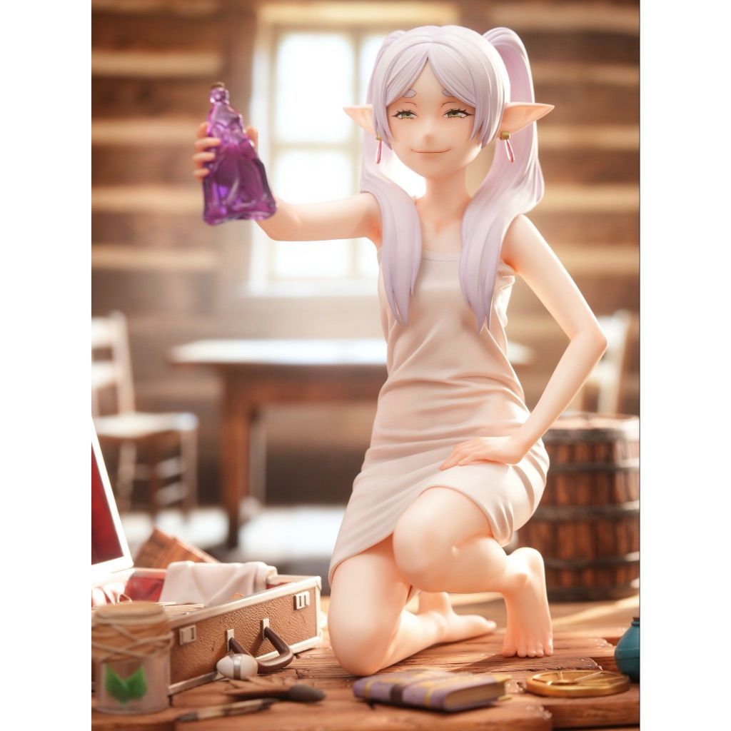 14cm [ Vũ Trí Ba ][ hỏa tốc hcm ] Mô hình nhân vật Frieren: Beyond Journey’s End - Frieren cầm lọ