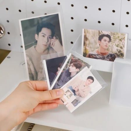 CÓ VIDEO [ Hỏa tốc HCM ] Bọc thẻ Sleeve bảo vệ popcorn Card Idol, Ảnh lưu niệm tránh bị hỏng xước bay màu Set 50/Gói