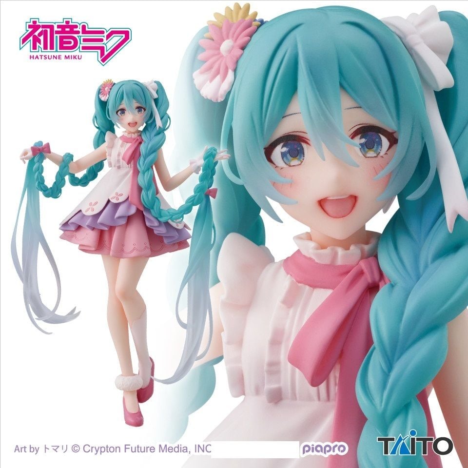 19cm Full Box [ hỏa tốc hcm ] Mô hình nhân vật Vocaloid - Hatsune Miku - Nagagutsu o Haita Neko