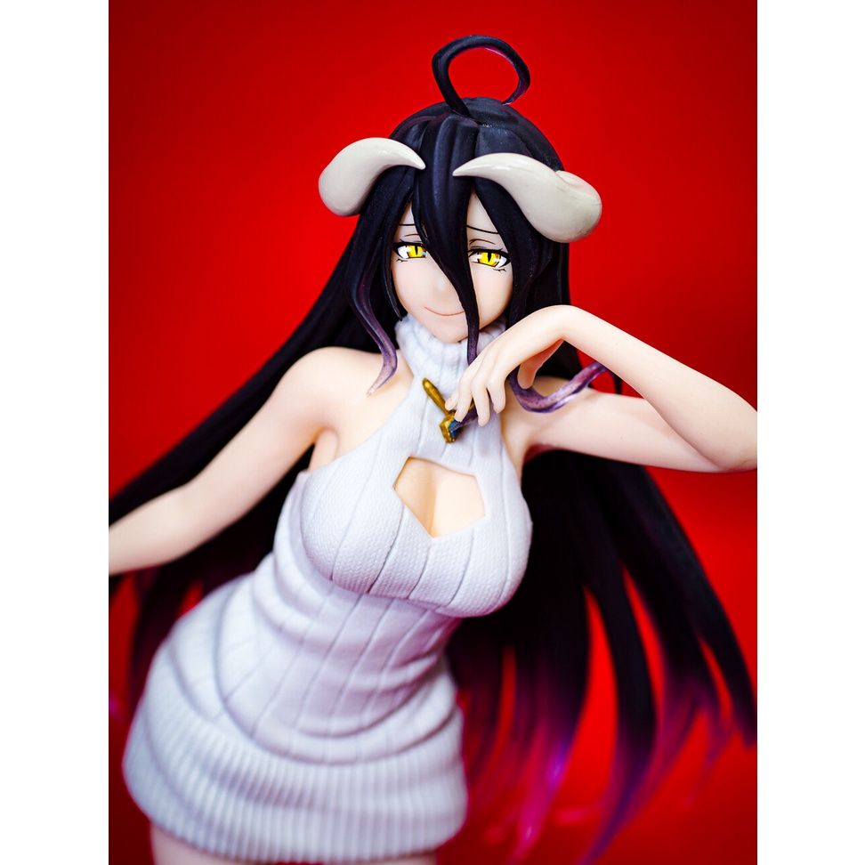 18 cm FuLL BoX [ Vũ Trí Ba ] Mô hình albedo - overlord Lạc Vào Thế Giới Game anime waifu