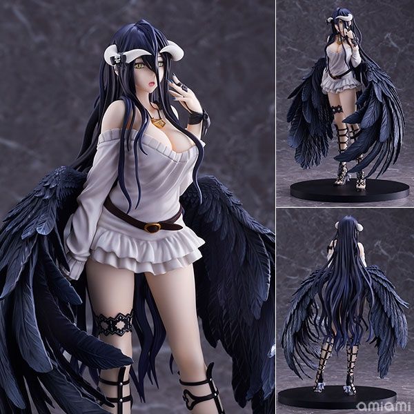 >10 mẫu [ hỏa tốc hcm ][ Vũ Trí Ba ] tổng hợp Mô hình nhân vật Albedo 18cm - Overlord anime waifu