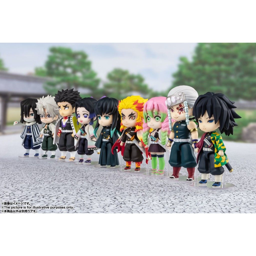 [ hỏa tốc hcm ] Mô hình 10cm khớp Demon slayer Tanjiro Nezuko Zenitsu Inosuke Kimetsu No Yaiba