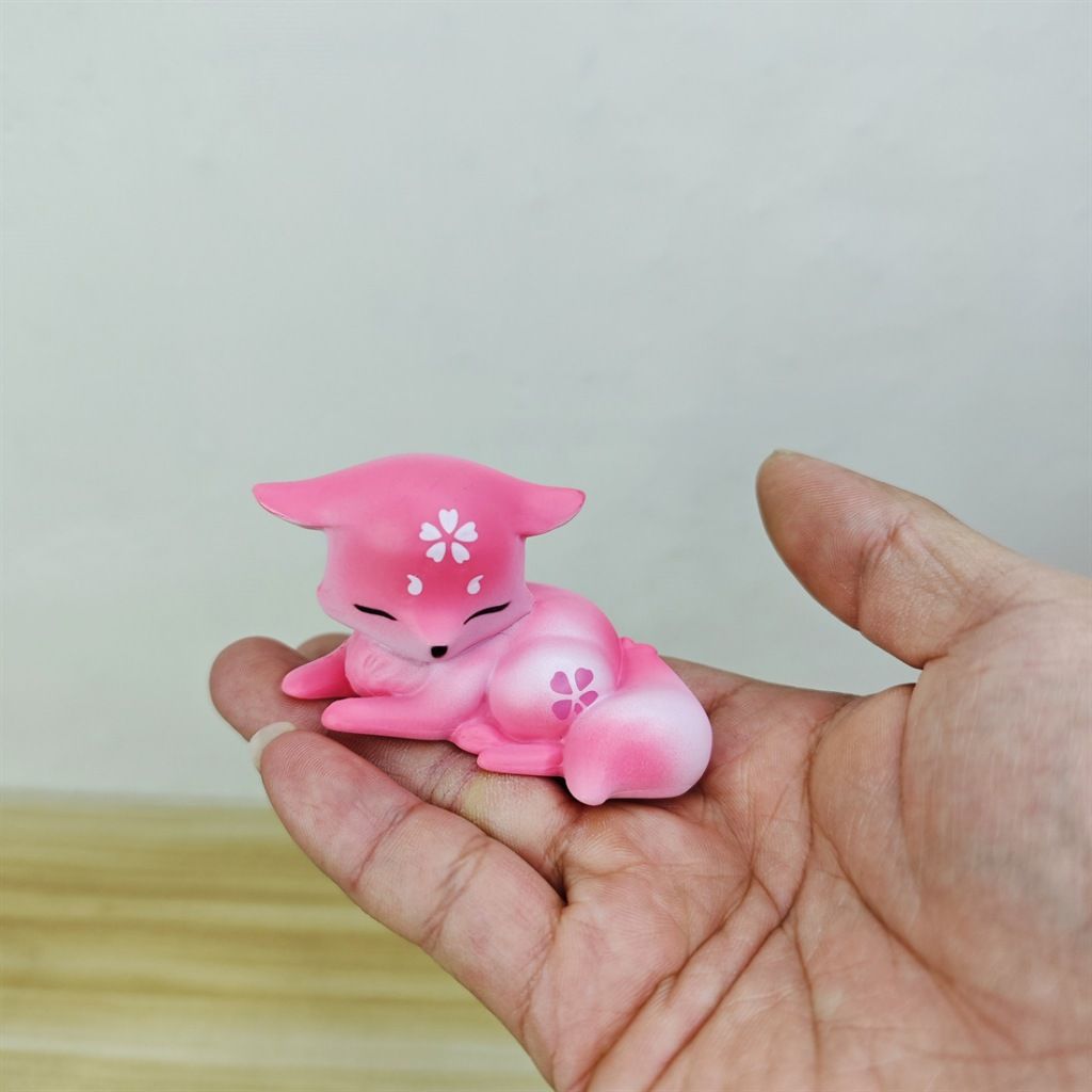 [ hỏa tốc hcm ][ Vũ Trí Ba ] Mô hình con cáo Genshin Impact Yae Miko màu hồng trang trí dễ thương thích hợp làm quà tặng