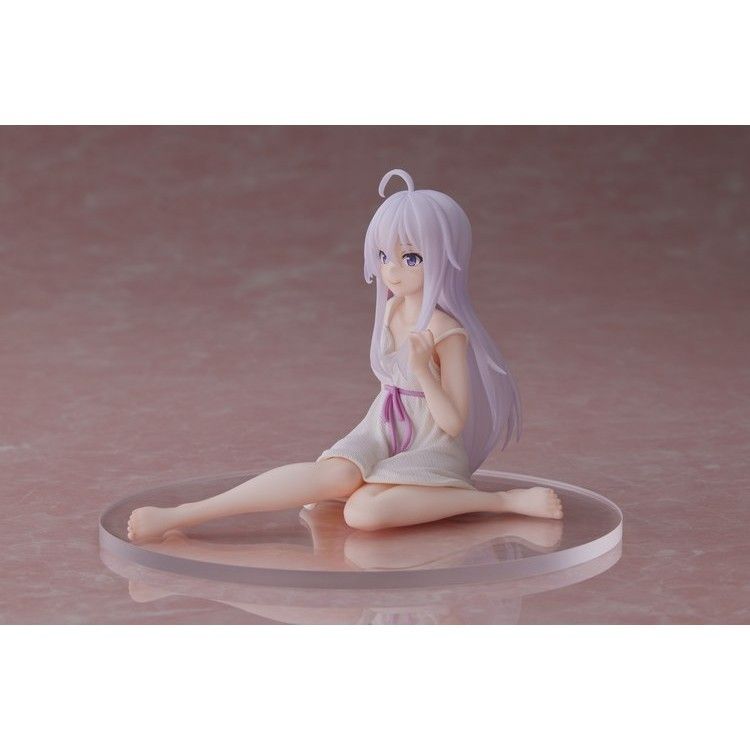 12cm [ hỏa tốc hcm ][ Vũ Trí Ba ] Mô hình nhân vật Majo no Tabitabi - Elaina Đồ Ngủ Ngồi