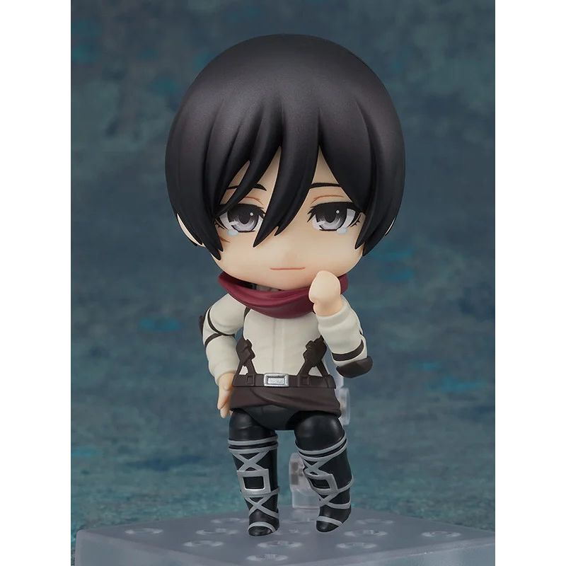 12cm FuLL BoX [ Vũ Trí Ba ] Mô Hình attack on titan Nendoroid Mikasa Ackerman The Final Season Ver