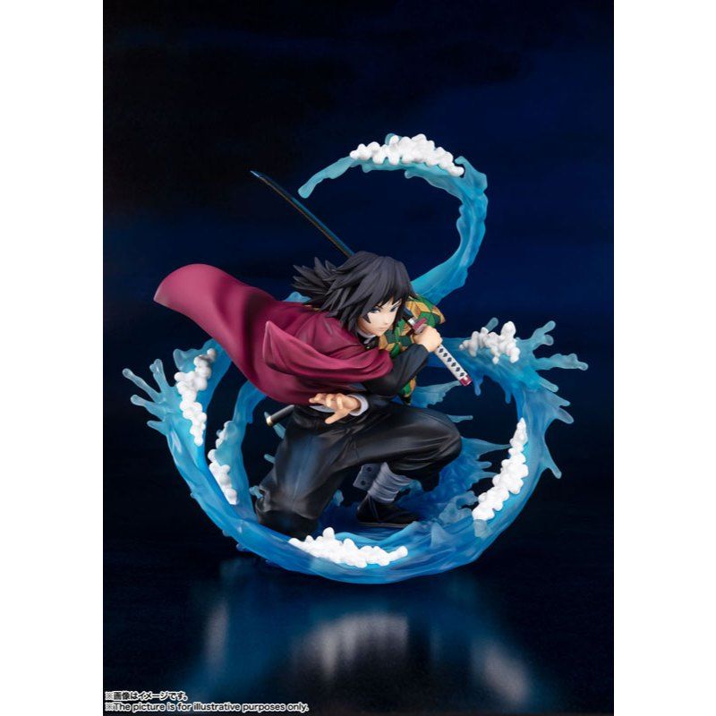 FULL BOX 24cm [ hỏa tốc hcm ] Mô hình nhân vật Kimetsu no Yaiba - Thanh gươm diệt quỷ - Thủy Trụ Giyu Tomioka