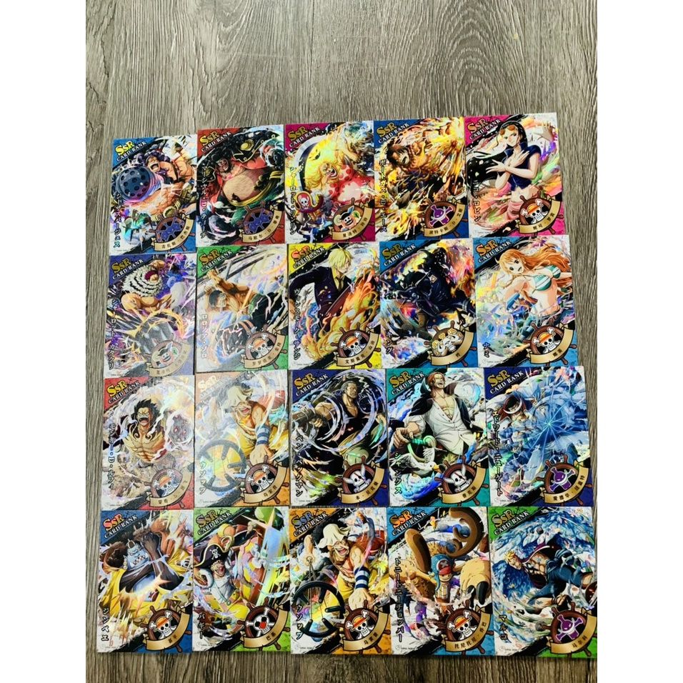 Thẻ lẻ đặc biệt One Piece Flim Red độ hiếm cao SSR Bạc,SSR Vàng,thẻ kim loại,mạ vàng