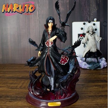 [ hỏa tốc hcm ][ Vũ Trí Ba ] Mô hình nhân vật uchiha ITACHI Akatsuki ( Có box ) - Naruto
