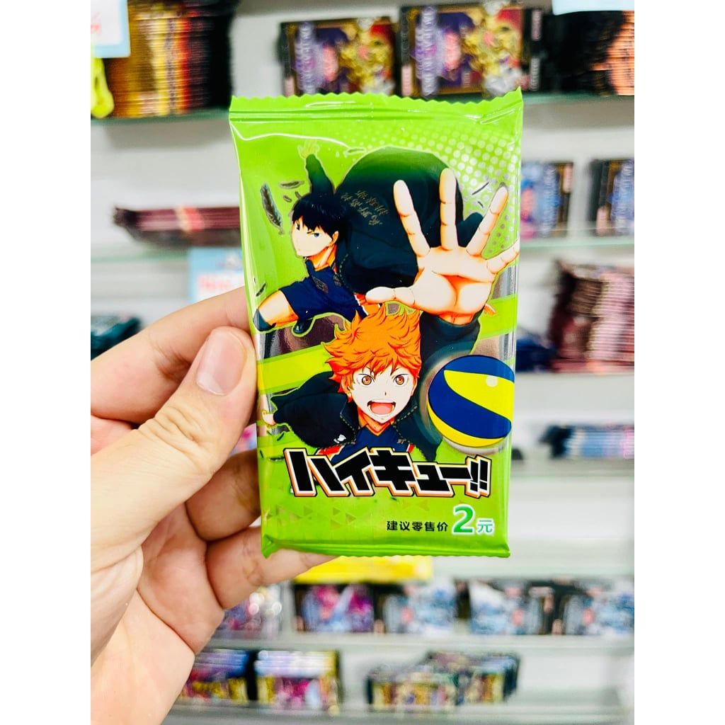 [ hỏa tốc hcm ][ Vũ Trí Ba ] [Mua 5 tặng 1] Set 3 ảnh thẻ cứng nhân phẩm Anime Haikyuu!! ngẫu nhiên chibi xinh xắn