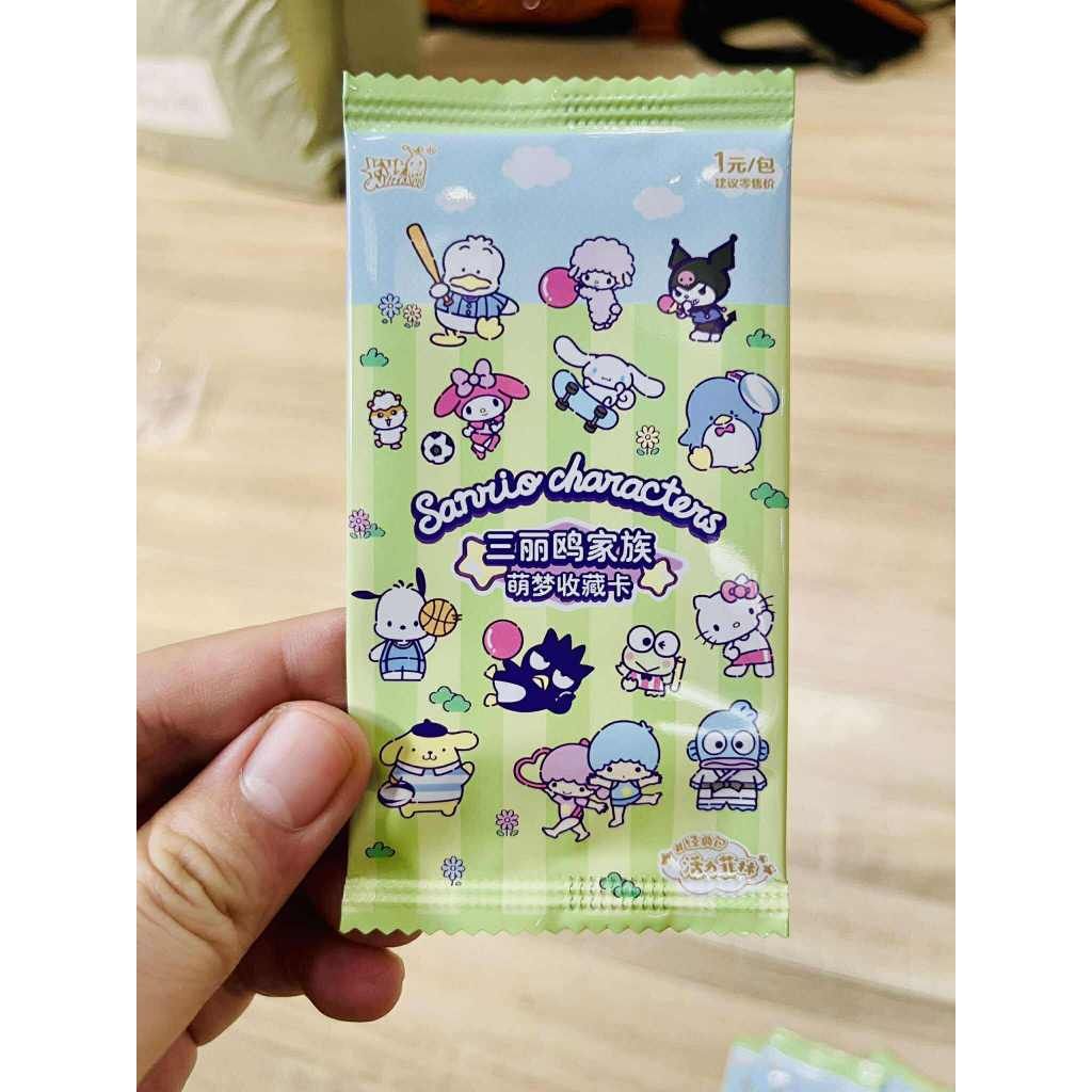 [ Chính Hãng ] hello kitty kuromi Cinnamoroll hỏa tốc hcm Set 3 ảnh thẻ nhân phẩm Sanrio dễ thương