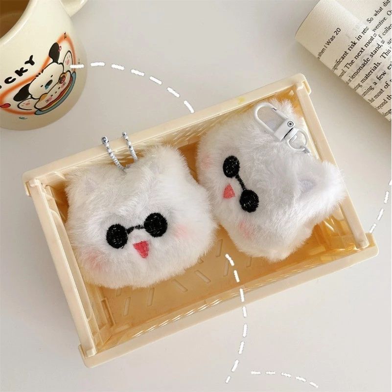 CÓ VIDEO [ Hỏa tốc HCM ] Móc Khóa Thú Nhồi Bông Hot Anime Gojo Satoru Mèo Sang Trọng Thêu Dễ Thương