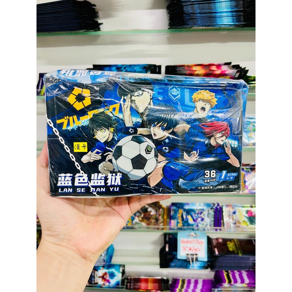 [ hỏa tốc hcm ][ Vũ Trí Ba ] [Full Box] Hộp Thẻ Nhân Phẩm Blue Lock ( Bản Mới Nhất 2024 )