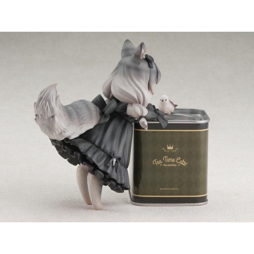 [ hỏa tốc hcm ][ Vũ Trí Ba ] Figure Hộp Trà Và Bé Mèo Có thể đựng đồ bên trong - Mô Hình FULL BOX cat tea 1 anime waifu