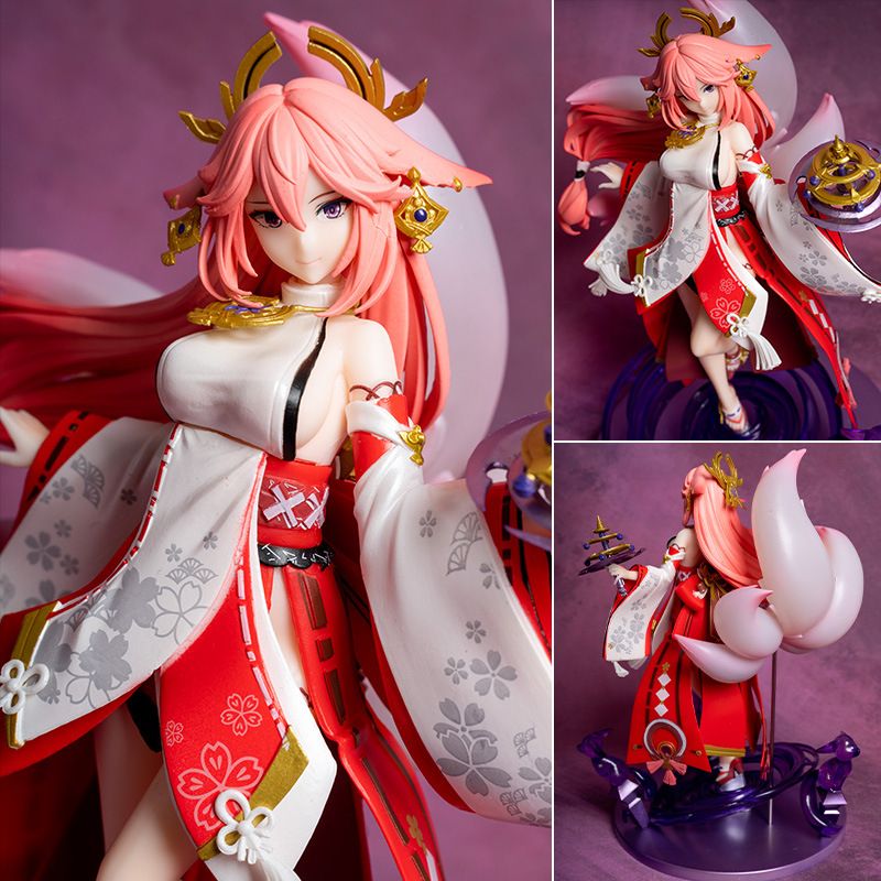 Full Box 28cm [ Vũ Trí Ba ] Mô hình nhân vật Yae Miko - Genshin Impact anime waifu
