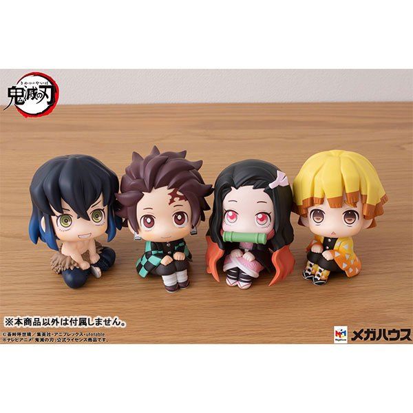 mua 5 tặng 1 [ hỏa tốc hcm ] Mô hình lookup Kimetsu No Yaiba figure Chibi Demon Slayer Tanjiro Nezuko inosuke rengoku