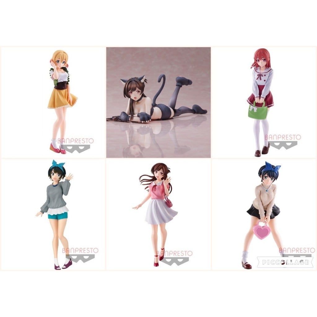 [ hỏa tốc hcm ] tổng hợp Mô hình Sarashina Ruka chizuru mami sumi Kanojo anime waifu Rent A Girlfriend