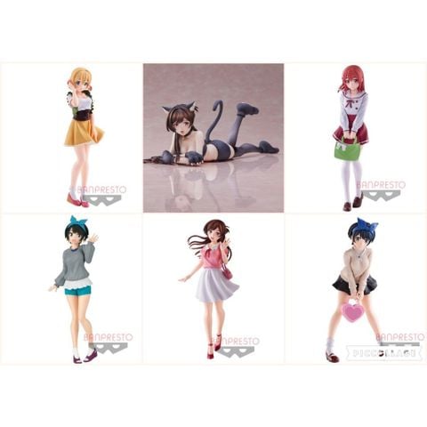 [ hỏa tốc hcm ] tổng hợp Mô hình Sarashina Ruka chizuru mami sumi Kanojo anime waifu Rent A Girlfriend